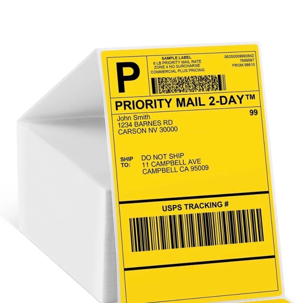 Extra shipping label